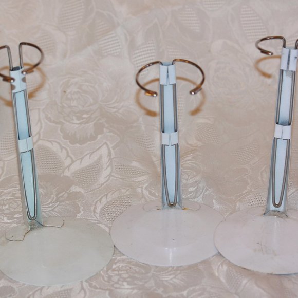 3 Doll Adjustable Display STANDS - Picture 1 of 2